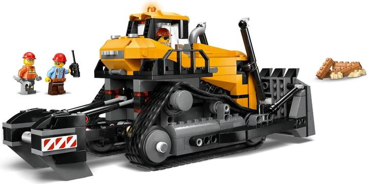 Actual product image LEGO Gelber Bulldozer mit Frontlader (60466)