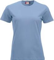 Immagine prodotto Clique Maglietta da donna Classic-T 029361, cotone, blu chiaro, taglia XL (XL)