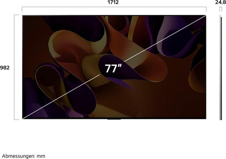 Actual product image LG OLED77G42LW (77", G4, OLED, 4K, 2024)