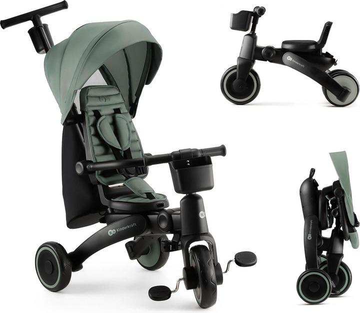Actual product image KinderKraft Tricycle JAZZ 2 GREEN