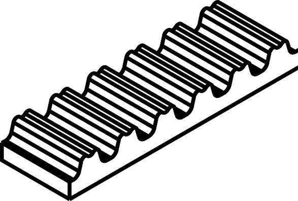 HAWA courroie dentée