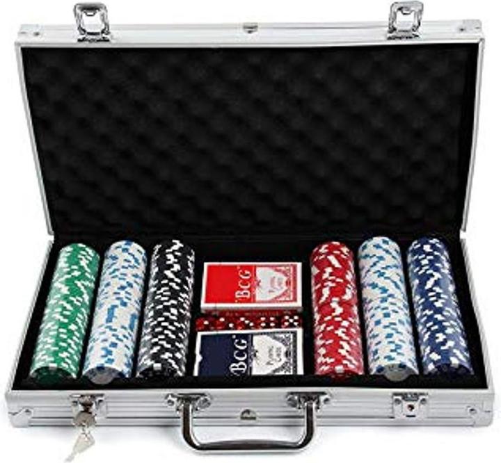 Produktbild Champ Poker Set 300tlg mit Aluminiumkoffer (Deutsch, Englisch)
