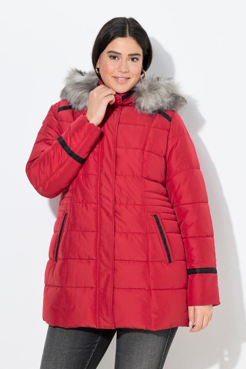 Image du produit Ulla Popken Veste matelassée technique HYPRAR, déperlante, capuche (54)