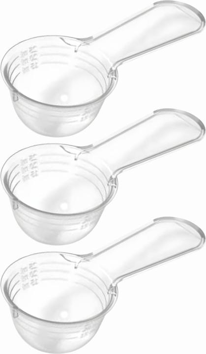 Novaliv 3X Messlöffel 30g robuster Kunststoff Made in Germany präzise Dosierung von Pulvern und Flüs