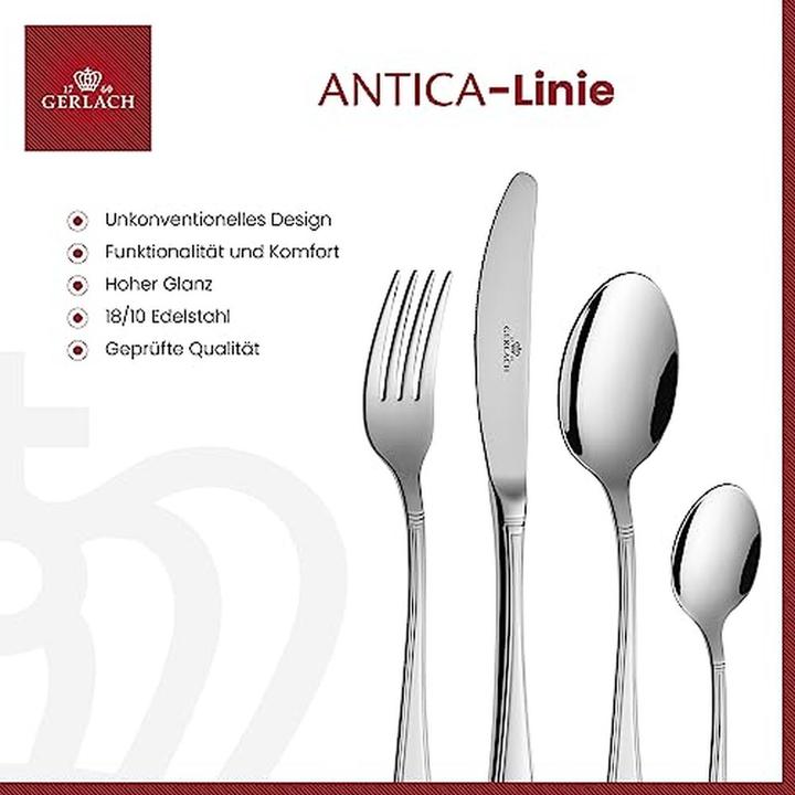 Produktbild Gerlach Antica zestaw sztućców 68 szt. w walizce (68 Stück, Besteck Set)