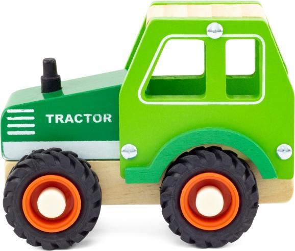 Image du produit Ulysse Couleurs d'Enfance Tracteur vert en bois naturel