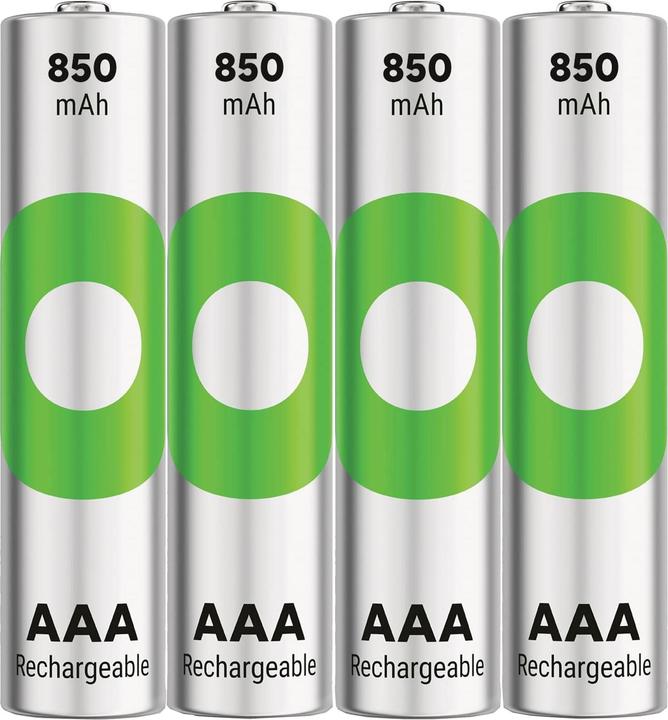 Immagine prodotto GP Batteries Batterie ricaricabili altre (4 pz., AAA, 850 mAh)