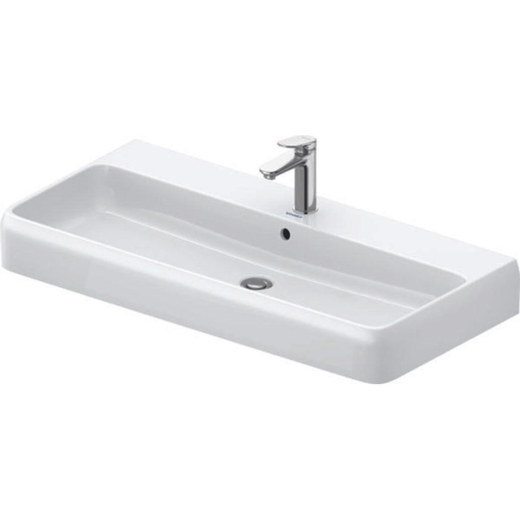 Thumbnail - Duravit, Waschbecken, Qatego Waschtisch, 1000x470mm, mit Überlauf, Unterseite glasiert, 238210 (470 mm, 1000 mm)