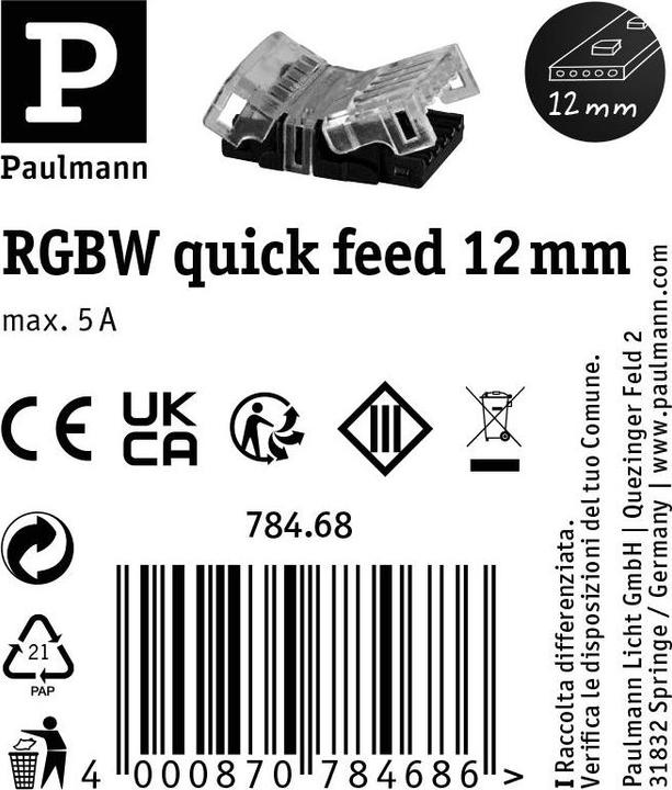 Image du produit Paulmann Pro Strip Connector