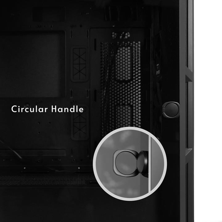 Actual product image Chieftec Apex Lumo GA-01B-L-OP (black, tempered glass) (ATX, ITX, mATX, Micro-ITX, SSI CEB, SSI EEB)