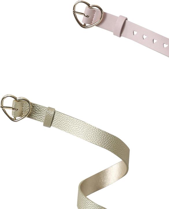 Immagine prodotto Vertbaudet 2er-Pack Mädchen Gürtel mit Herzen (110)