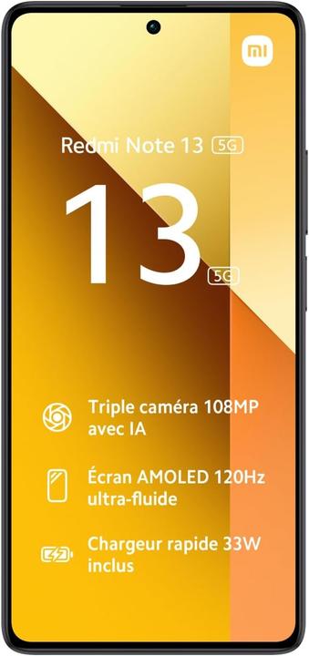 Actual product image Xiaomi Unlocked Smartphone with AMOLED Display, 108MP Triple Camera, 5000mAh Battery, 33W Fast Charging (256 GB, 6.67", 5G)