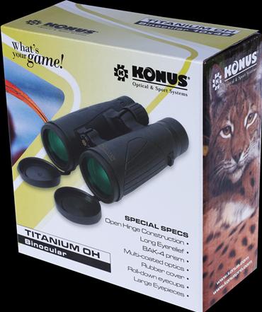 Productafbeelding Konus Verrekijker Titanium Evo OH 8x42 WP (8 x, 42 mm)