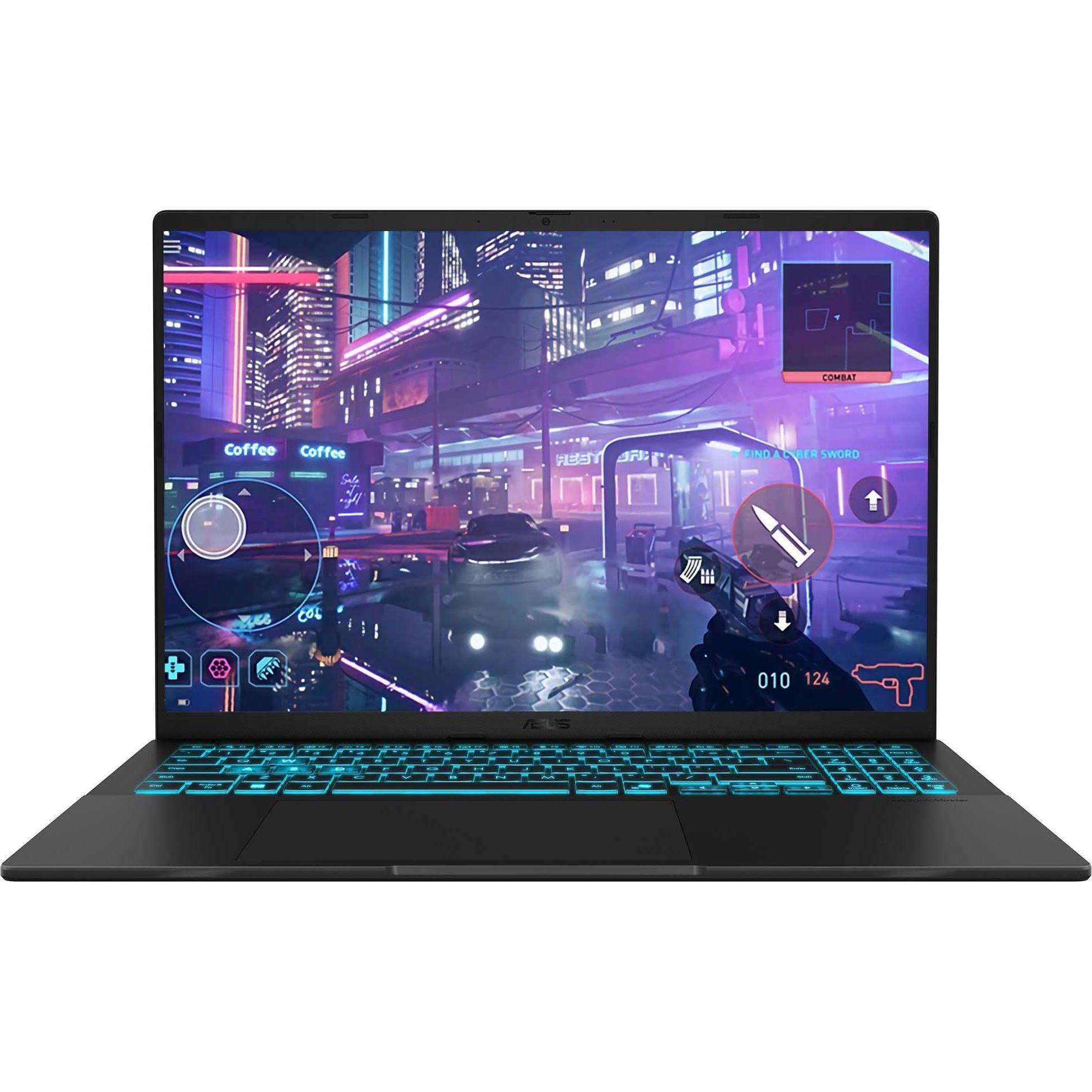 ASUS V16, Office 2024 Pro (16", 8000 GB, 128 GB, Deutschland, Intel Core 7 240H), Notebook, Schwarz