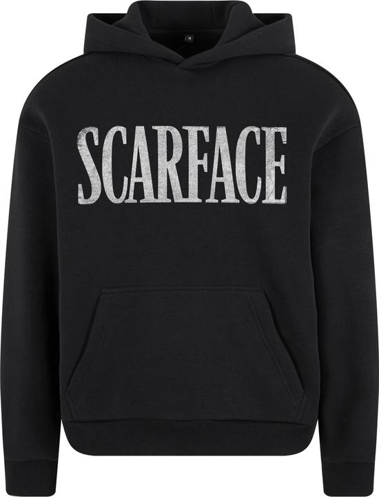 Produktbild MC Men Scarface Logo Fluffy Hoodie black M (M)