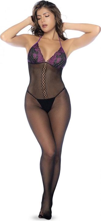 Produktbild Mapale Fischnetz und Spitzen Bodystocking-Set (One Size)