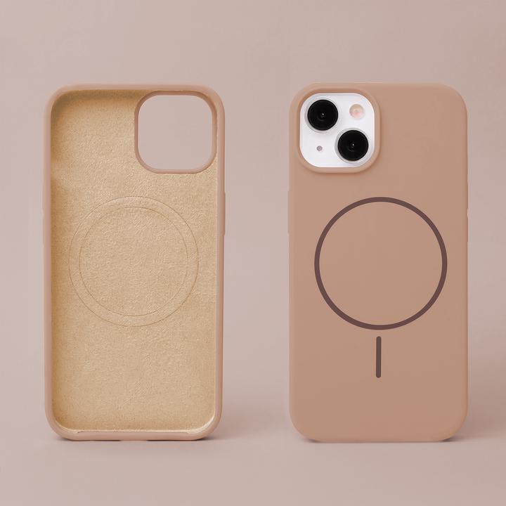 Produktbild OEM Silicone Thin Mag case for iPhone 16 Pro Max 6,9" brown (Apple iPhone 16 Pro Max)