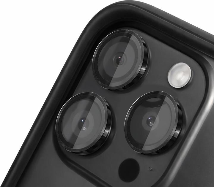 Produktbild RhinoShield Stossfeste Kamerafolie iPhone 15 Pro / Pro Max (1 Stk., Apple iPhone 15 Pro)