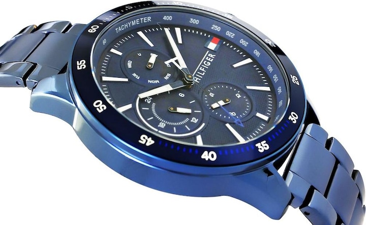 Actual product image Tommy Hilfiger Bank (Analogue wristwatch, 46 mm)