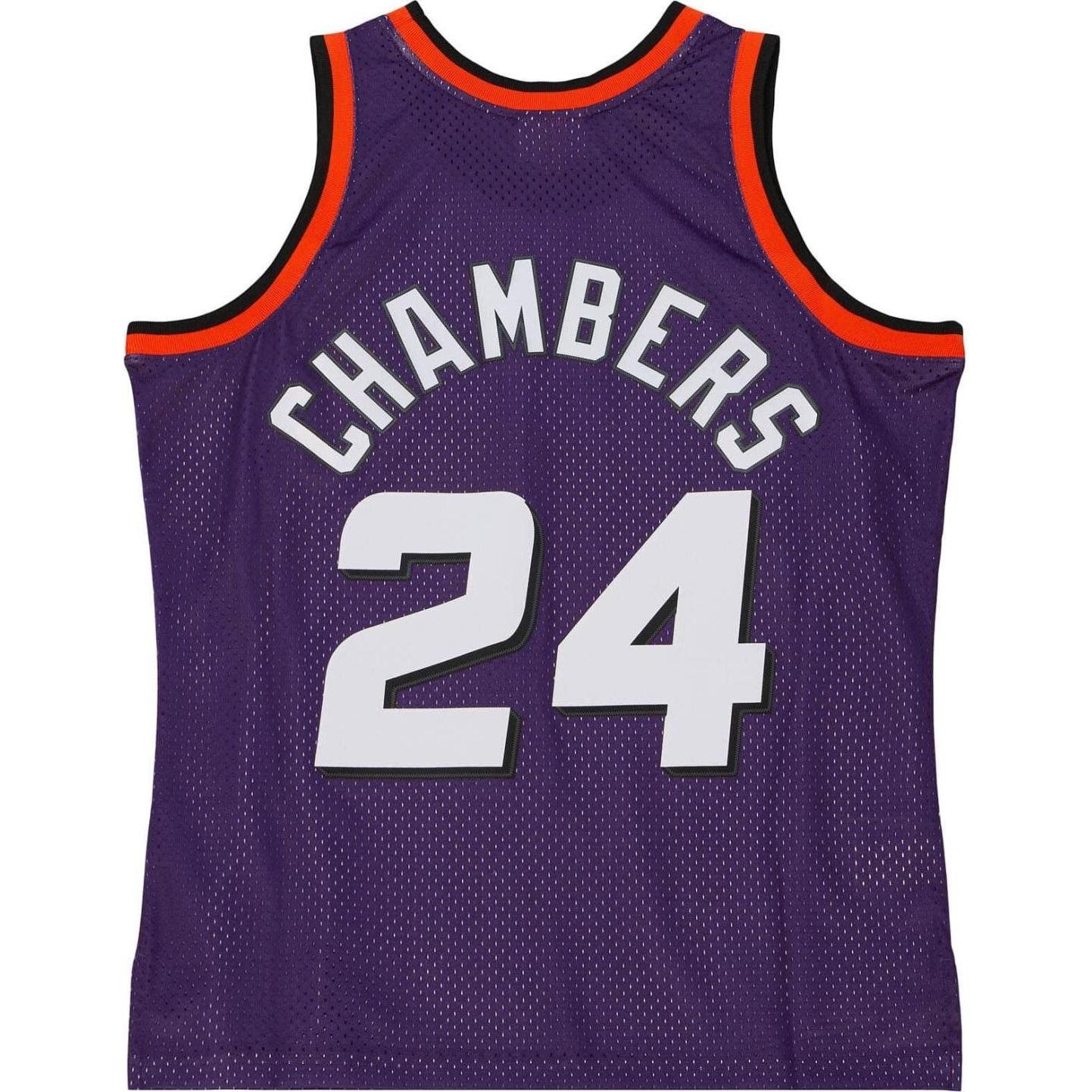Thumbnail - Mitchell & Ness, Herren, Sportshirt, Swingman Tom Chambers Phoenix Suns Road 92-93 Jersey - XXL (XXL), Violett, XXL