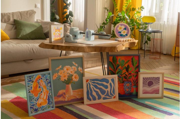 Actual product image Loklik Stretched Canvas set (28.60 x 12.70 cm)