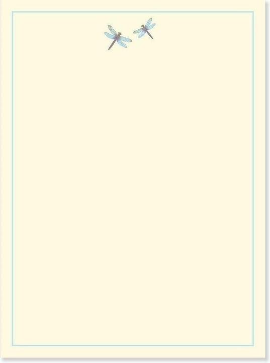 Actual product image Briefpapier Blaue Libellen