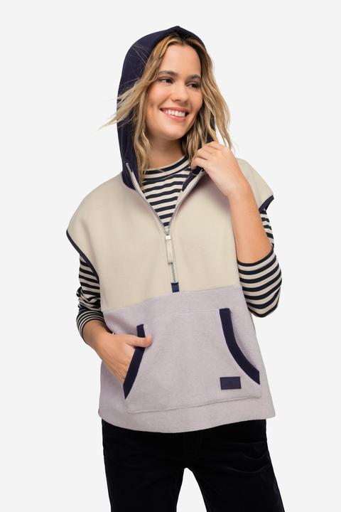 Produktbild Laurasøn Pullunder, Fleece, farbige Kapuze, OEKO-TEX (XL)
