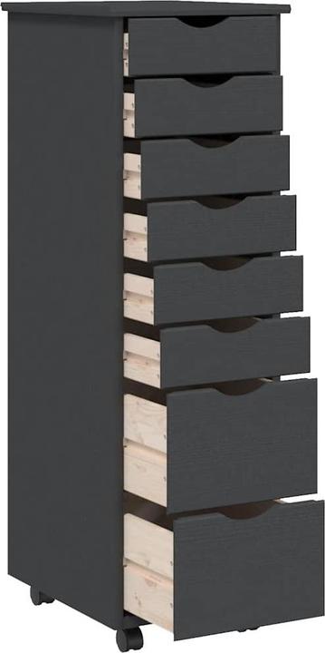 Actual product image vidaXL Rollschrank (34 x 39 x 103 cm)