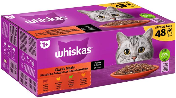 Whiskas Classic Meals Special (48 Stk., 4080 g)