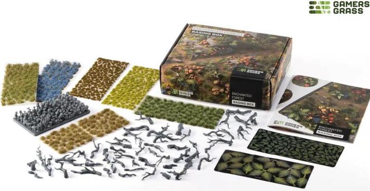 Gamers Grass - Enchanted Forest Basing Box (Karton, Pflanzliche Werkstoffe)