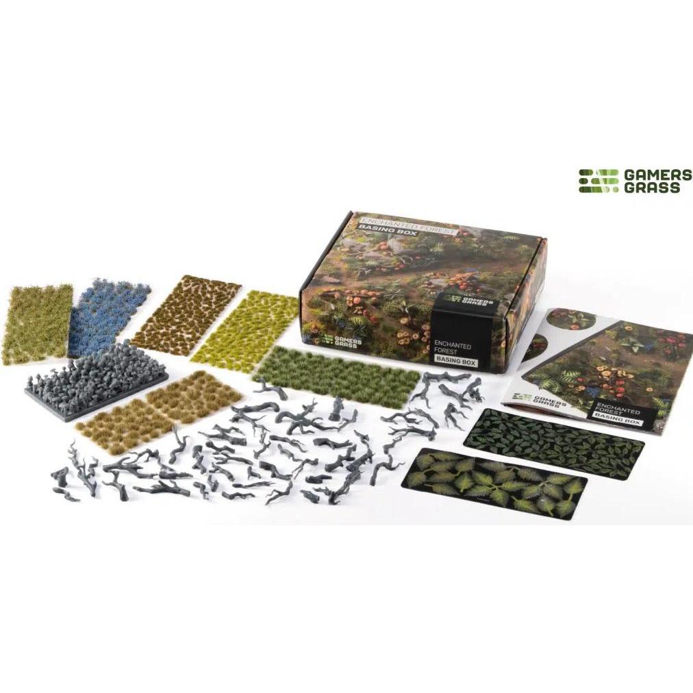 Gamers Grass - Enchanted Forest Basing Box (Legno, Materiale vegetale)