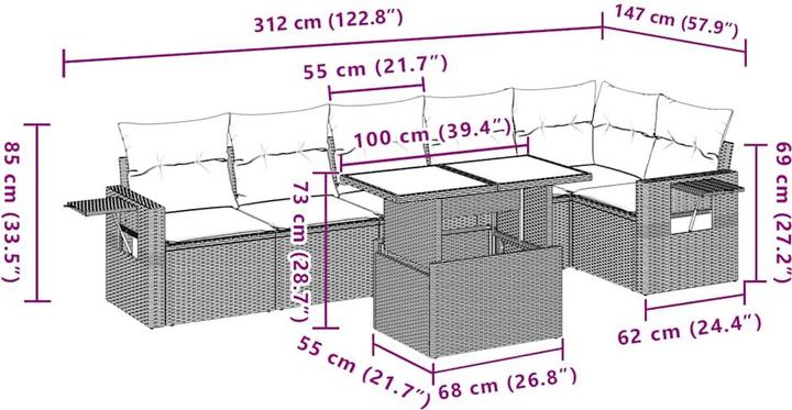 Produktbild vidaXL Luca