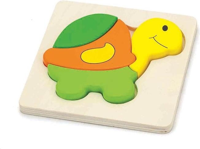 Immagine prodotto Viga Toys Tartaruga puzzle di legno (5 pezzi)