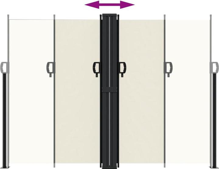 Image du produit vidaXL Store latéral extensible (1.80 m)