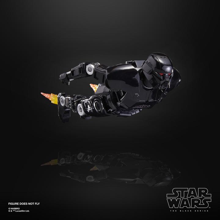 Actual product image Hasbro The Black Series Dark Trooper: The Mandalorian