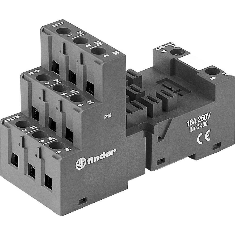 Finder, Zubehör Steuerungstechnik, Schraubfassung (Relaissockel)
