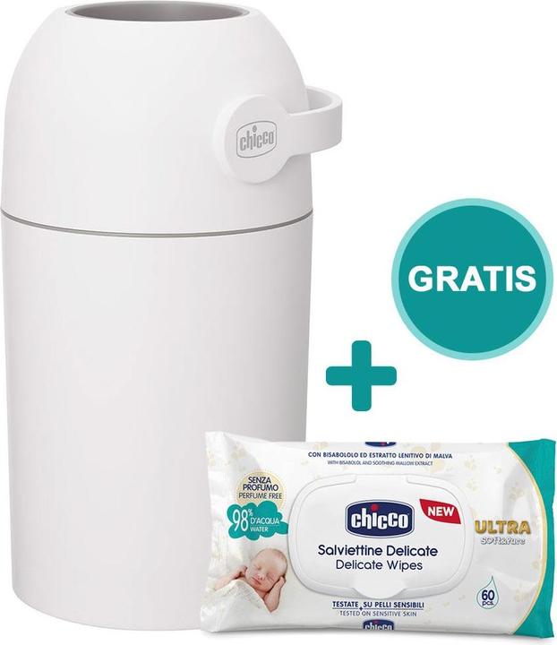 Produktbild Chicco Windeleimer Odour Off - für herkömmliche Müllbeutel Windeleimer