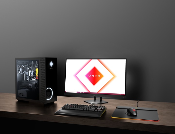 Actual product image HP Omen 27i (2560 x 1440 pixels, 27")