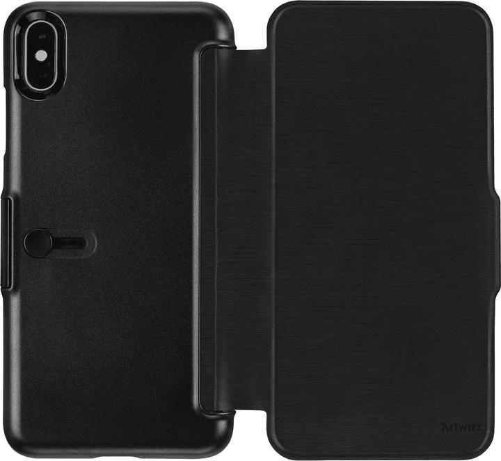 Actual product image Artwizz SmartJacket PRO Folio for iPhone Xs Max Titanium (Apple iPhone XS Max)
