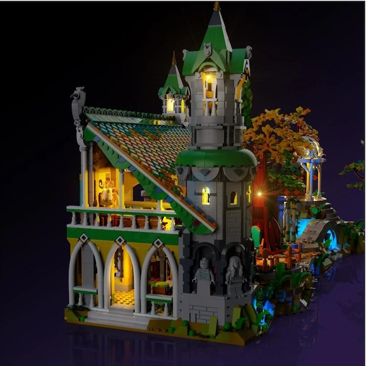 Produktbild Light my bricks LMB 2.0 LED Licht Set für LEGO® 10316 Der Herr der Ringe - Bruchtal