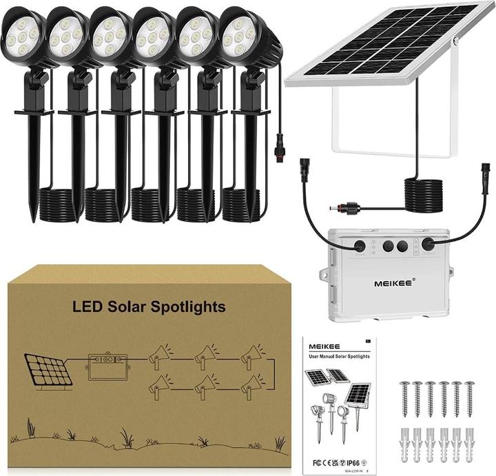 Produktbild Lumina Swiss Solar Set LED Gartenspot (3600 lm, IP66)