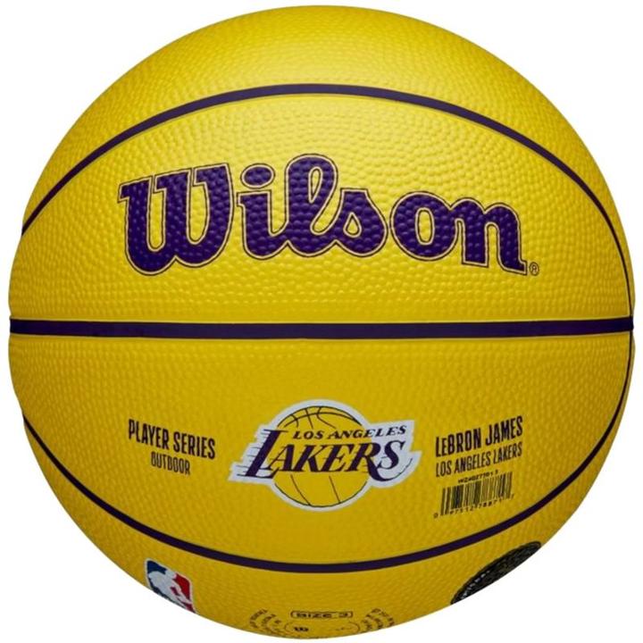 Produktbild Wilson NBA-Spielerikone LeBron James Mini-Basketball (3)