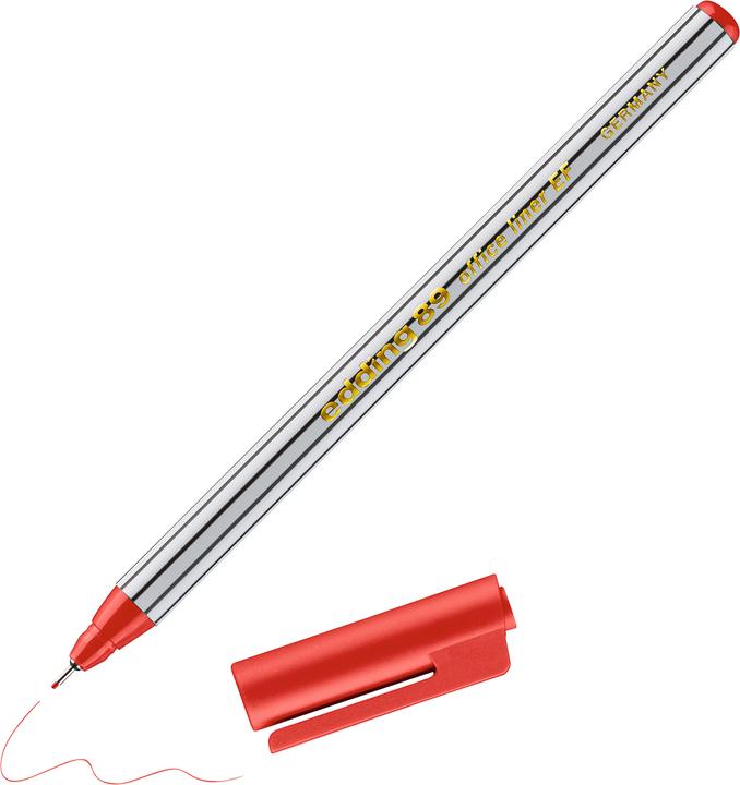 Produktbild Edding Fineliner 89 officeliner (Rot, 1 x)