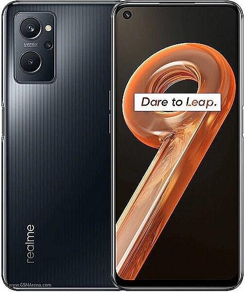Produktbild realme 9i (128 GB, Prism Black, 6.60", Dual SIM, 4G)