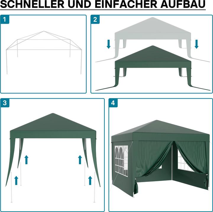Image du produit Wiltec Pavillon (300 cm, 300 cm)