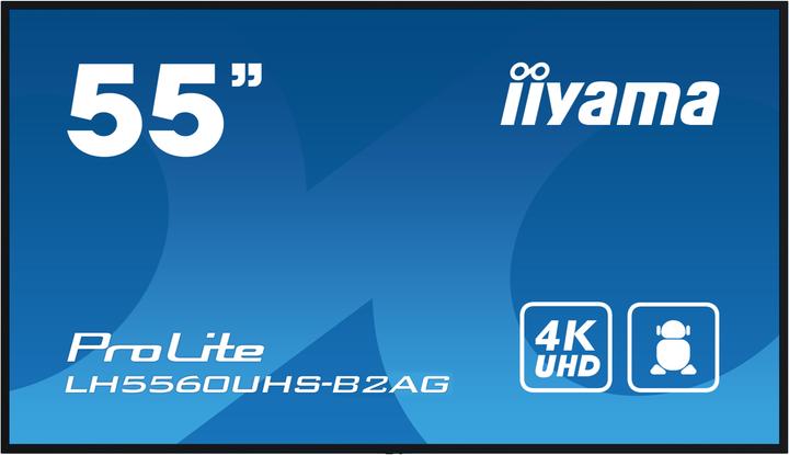 Image du produit iiyama DS LH5560UHS 139cm VA 24/7 55"/3840x2160/3xHDMI/2xUSB 2.0 (3840 x 2160 pixels, 55")