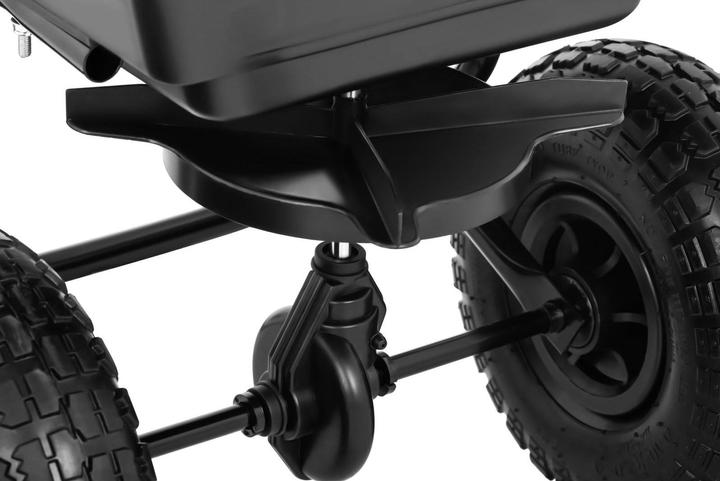 Actual product image Hillvert Streuwagen Düngerstreuer Düngerwagen Schleuderstreuer 1 bis 3 m Streubreite 14 L