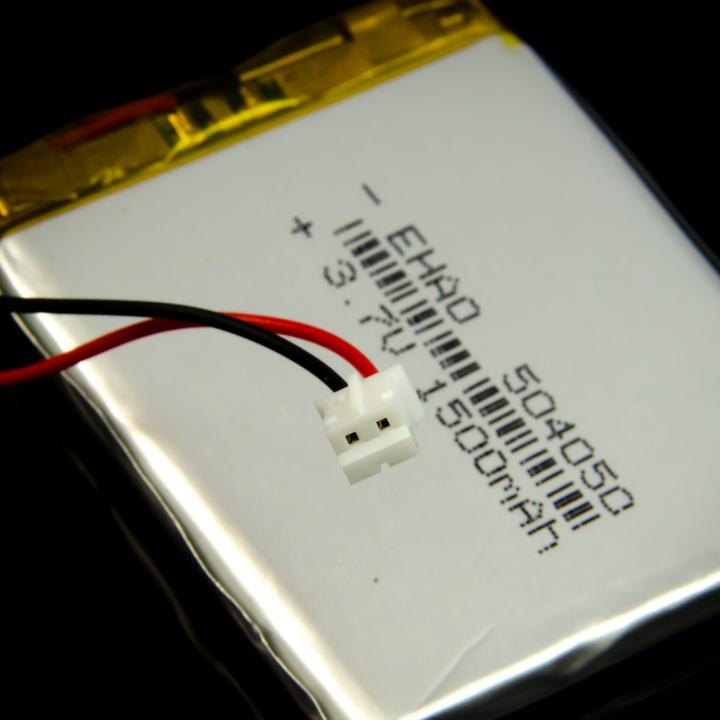Actual product image Purecrea LiPo battery 1500mAh JST 2.0 / Lithium Ion Polymer