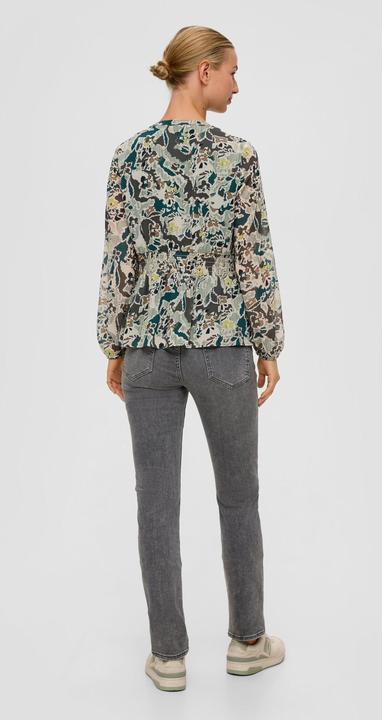Actual product image s.Oliver Bluse Bluse mit All-over-Print (40)