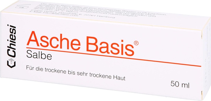 Produktbild Chiesi Asche Basis Salbe für die trockene bis sehr trockene Haut, 50 ml Salbe (Körpercreme, 50 ml)
